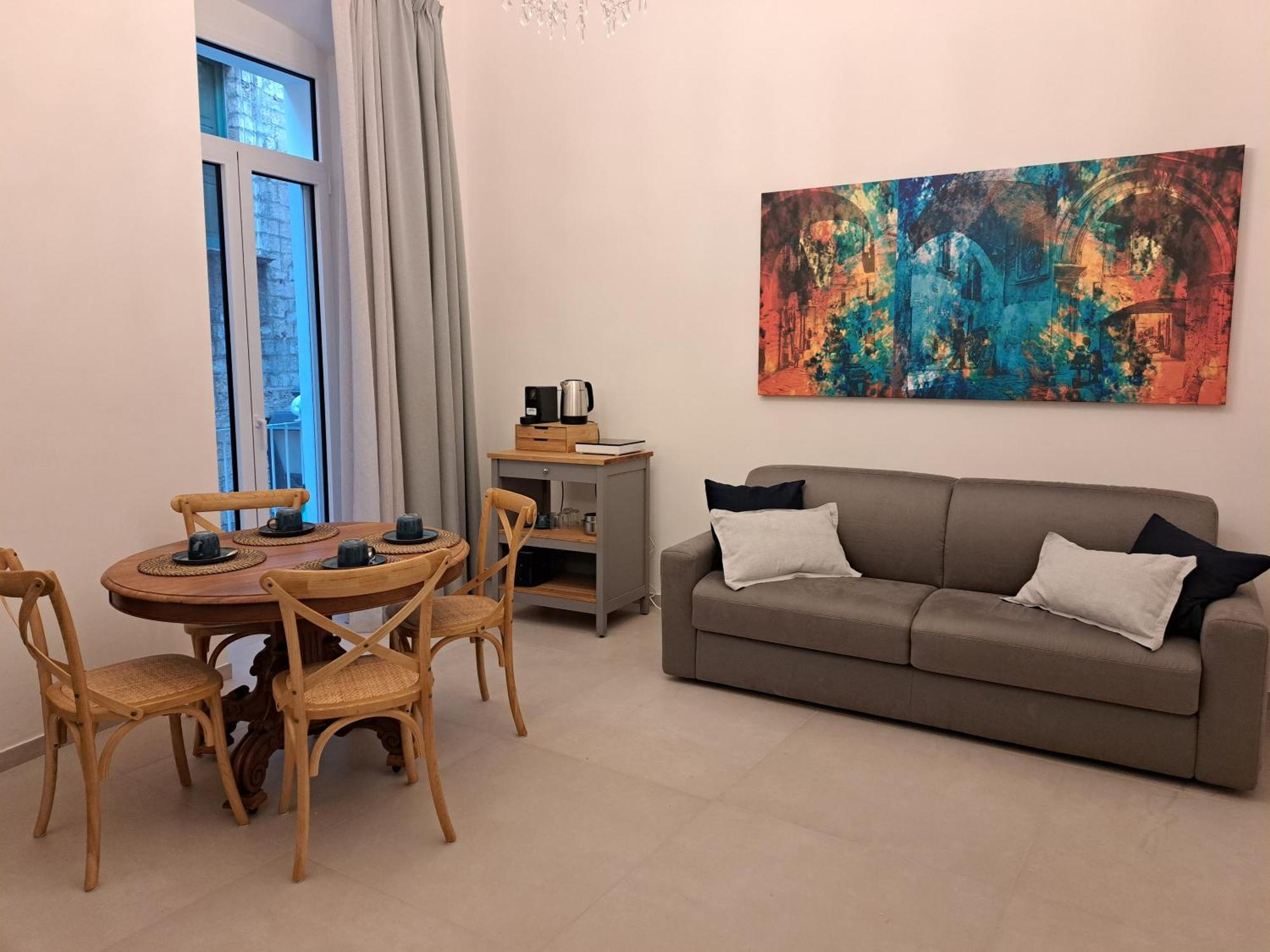 Palazzo Boccapianola Apartment Бари Екстериор снимка